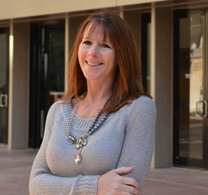 Pictured is M.B.A. alumna and BNY Mellon global operations manager Christine Demore.