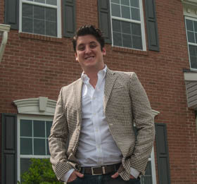 Pictured is Mark Hirschfeld, M.A./M.B.A. alumnus and digital marketing specialist for Maronda Homes. | Photo by Chris Rolinson