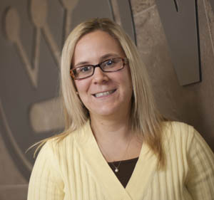 Pictured is M.B.A. alum and senior communications specialist at Westinghouse, Shannon Farr.