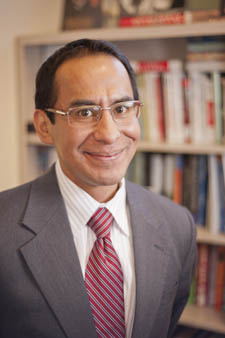 Pictured is Luis Palacios-Salguero, Ph.D.