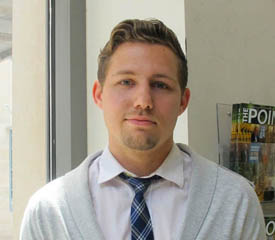 Pictured is Matthew Annecchiarico, accounting alumnus and staff accountant for KPMG.