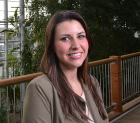 Pictured is 2012 SAEM and internal events coordinator for Phipps Conservatory, Rachel Kernic.