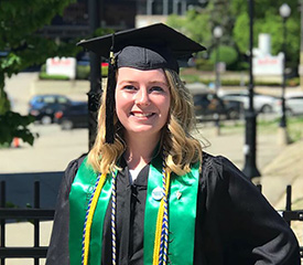 Pictured is accounting alumna Madeline King.