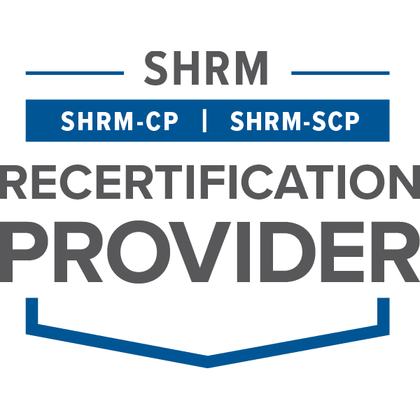 Pictured is the SHRM Recertification Program logo. Submitted photo.
