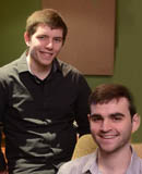 Pictured left to right are Point Park SAEM students Evan Schall and Craig Woolridge. | Photo by Jim Judkis