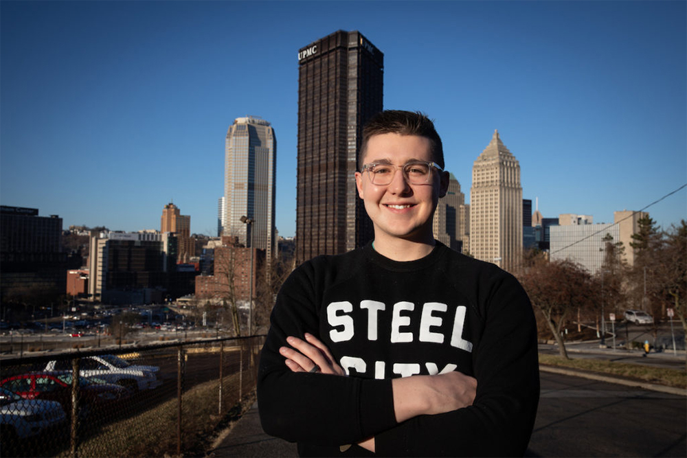 Pictured is SAEM alumnus Colten Gill.