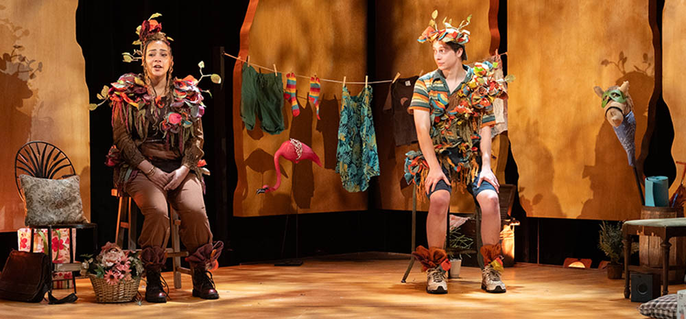 Point Park students perform a show in the University's Pittsburgh Playhouse.