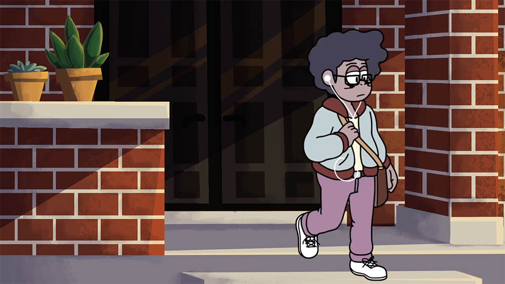 A student-created animation. Submitted photo