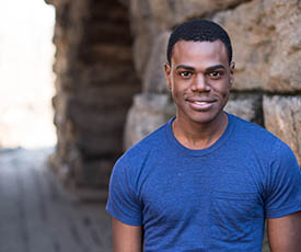 Pictured is alumnus Ahmad Simmons. Submitted photo
