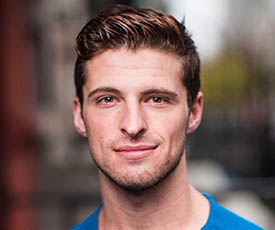 Pictured is alumnus Callan Bergmann.