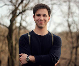 Pictured is COPA alumnus Jonathan Freeland.