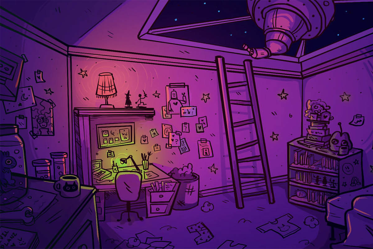An animation by a Point Park student. 