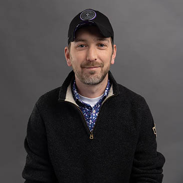 Pictured is Jonathan Trueblood, associate professor and director of animation. 