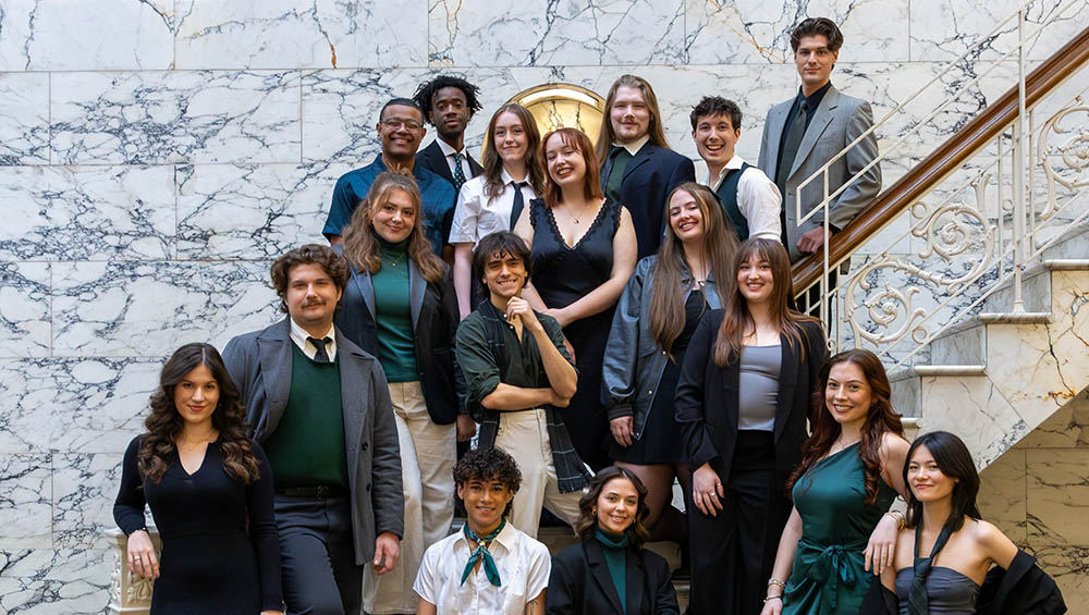 2025-26 acting seniors. Photo | Paul Koontz