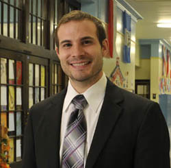 Pictured is educational administration and Pittsburgh Colfax K-8 principal Adam Sikorski.