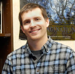 Pictured is Simon Huff, a 2014 Master of Arts in Secondary Education alumnus and high school teacher in Goodnews Bay, Alaska. | Photo by Christina Huff