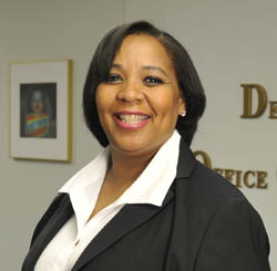 Pictured is psychology alumna Dr. Marcia Sturdivant.