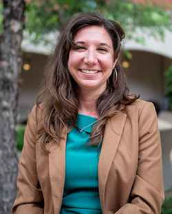 Pictured is Britney Brinkman, Ph.D. Photo by John Altdorfer.
