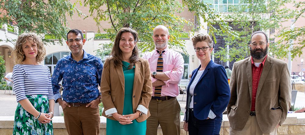 Pictured is the Psy.D. program core faculty. Photo by John Altdorfer.