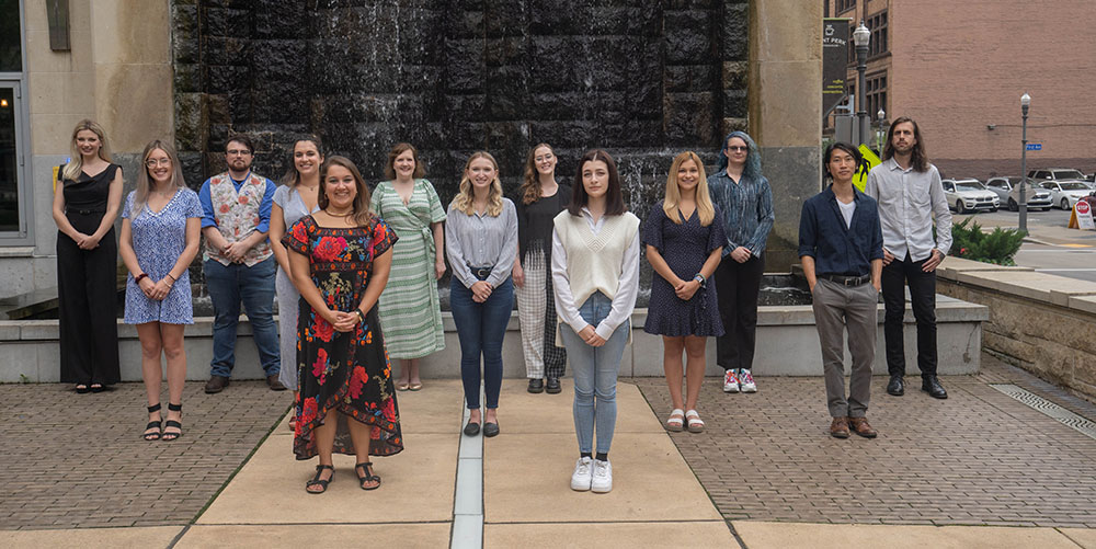 Pictured are Point Park Psy.D. students. Photo by Randall Coleman