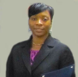 Pictured is criminal justice alumna Taneka Davis.