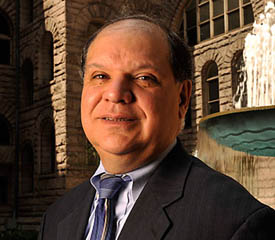 Pictured is behavioral sciences alum Anthony Sanchez.