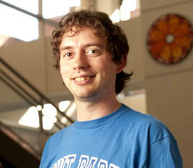 Pictured is electrical engineering technology alumnus Joseph Reutzal.