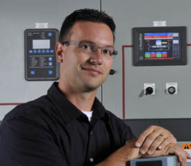 Pictured is mechanical engineering technology alumnus Robert Fausnaught.