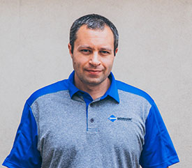 Pictured is electrical engineering alumnus Anthony Romano. Photo by Emma Federkeil