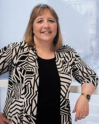 Pictured is Camille Downing, M.A.