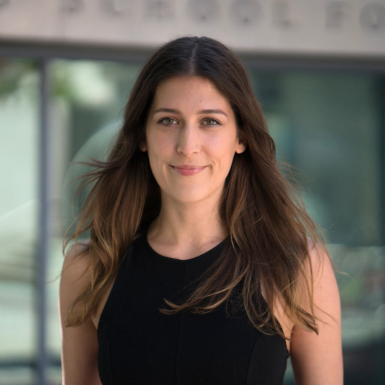 Pictured in Jeanna Sybert, Pittsburgh Media Partnership assistant director