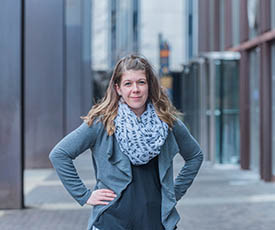 Pictured is alumna Shannon Shields. Photo | Nick Koehler