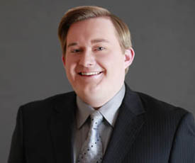 Pictured is School of Communication alumnus Josh Frketic.