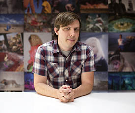 Pictured is School of Communication alumnus Matt Adams. Photo | Marie McGrory