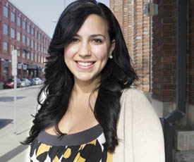 Pictured is School of Communication alumna Natalie (Urban) Orio.