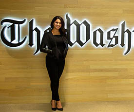 Pictured is Michele Tabaka at The Washington Post. Submitted photo