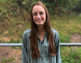 Pictured is alumna Lauren Clouser.