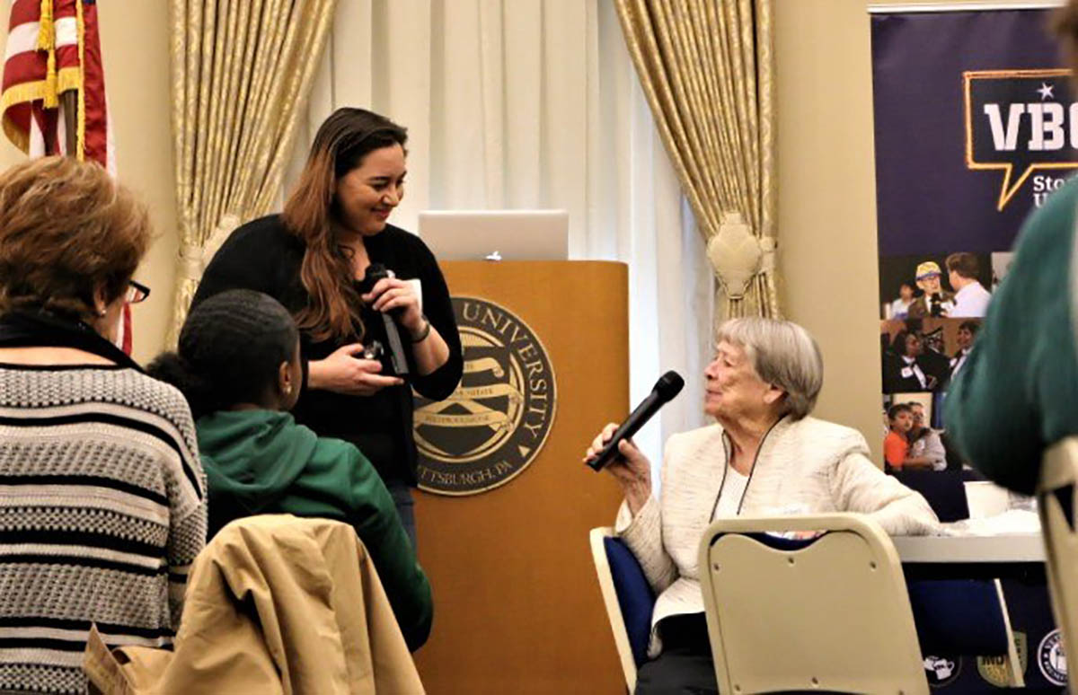 Honors and history faculty co-sponsored a Women Veterans event with the Veterans Breakfast Club.