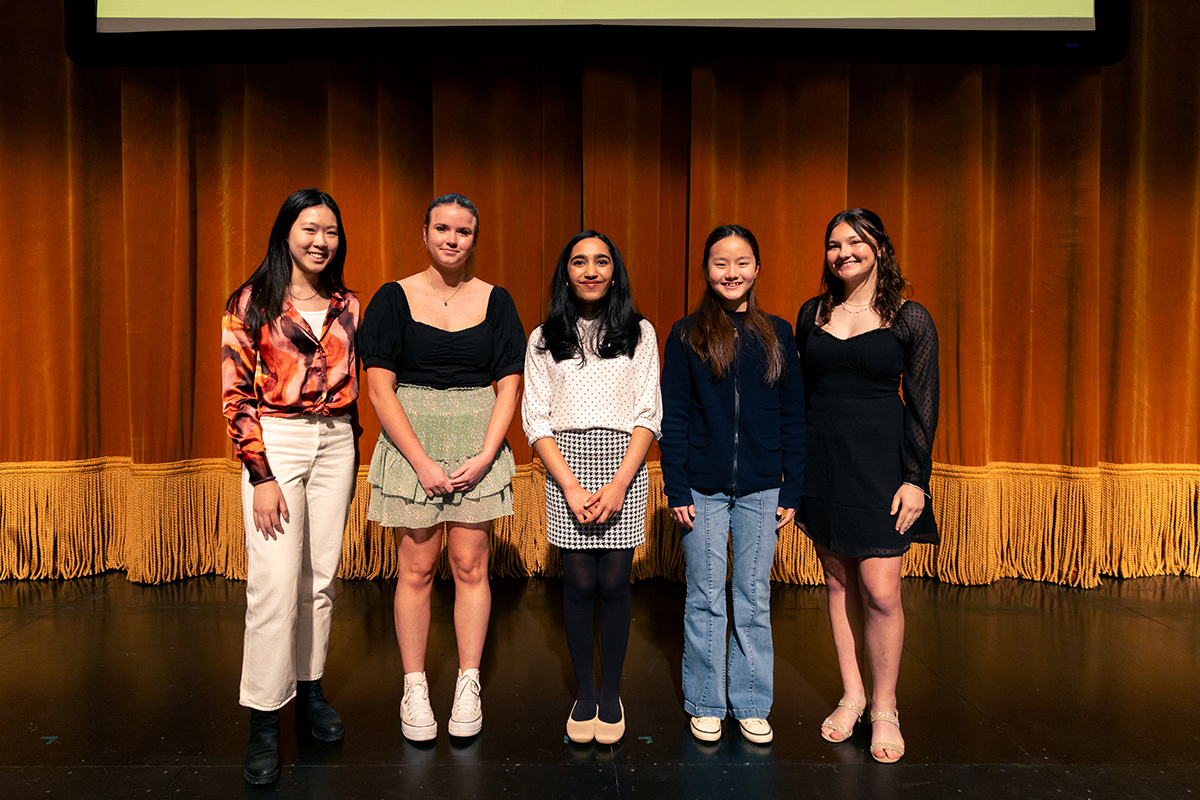 Pictured are American Voice nominees. Photo by Ethan Stoner.