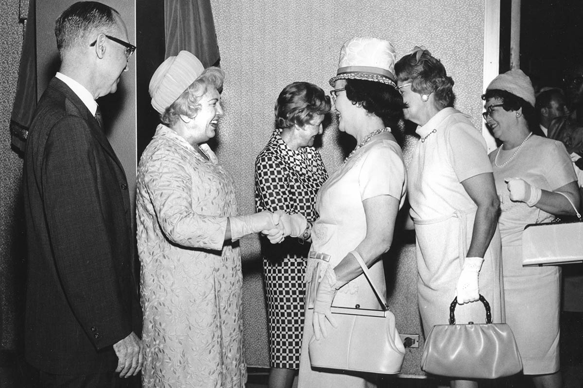 Pictured is Dorothy Finkelhor.