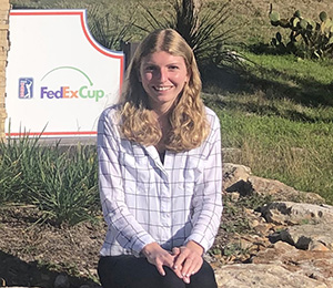 Pictured is co-op student Sarah Balkey. Photo submitted by Balkey.