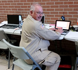 Pictured is public administration part-time instructor Roy Cox in Dickinson, Texas. | Photo submitted by Cox