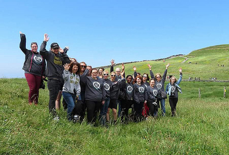 Pictured are Point Park University faculty and students in Ireland. | submitted photo