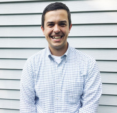 Pictured is political science alumnus Anthony Costulas, program analyst for the U.S. Government Accountability Office. | Photo by Nicollette Costulas