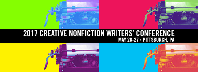 This is the logo for the Creative Nonfiction Writers' 2017 Conference 2017. | Logo designed by Morgan Kelly