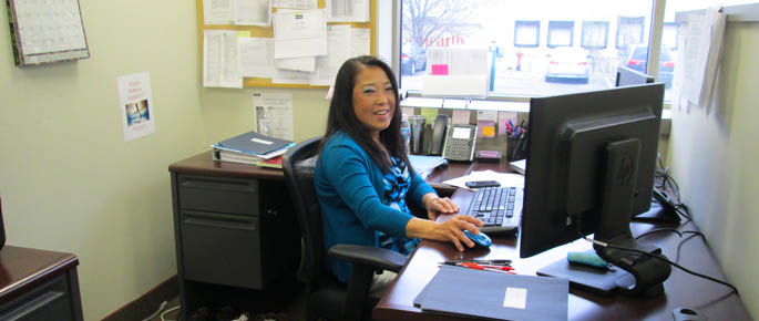 Pictured is Michelle Loeffler, electrical engineering technology alumna and senior project engineer for Intertek Inc. | Photo by William Loeffler