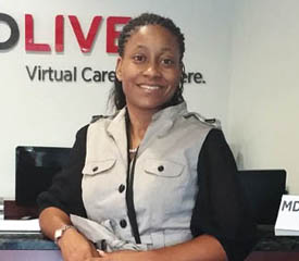 Pictured is JoAnn McDaniel-Chinn, 2013 M.S. in criminal justice administration and 2010 B.S. in criminal justice alumna. | Photo by Noelle Pottinger