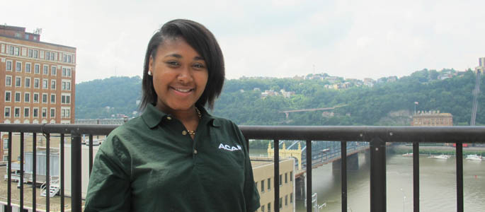 Pictured is ACAP participant Nariah White from City Charter High Schoo. | Photo by Amanda Dabbs
