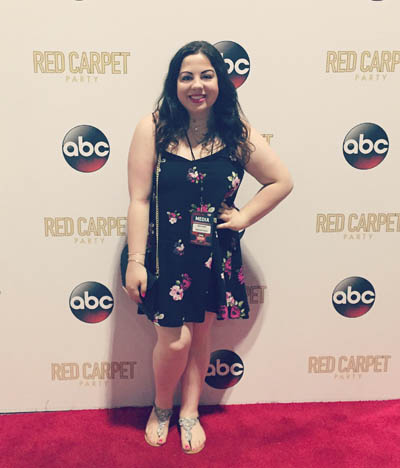 Pictured is SAEM major Angela Thomas on the red carpet at the Country Music Television Awards in Nashville. | Photo submitted by Thomas