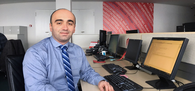 Meet Dejan Duraskovic, M.B.A. alumnus and organizational development, project management and business analytics expert for Addiko Bank in Podgorica, Montenegro. | Photo submitted by Duraskovic